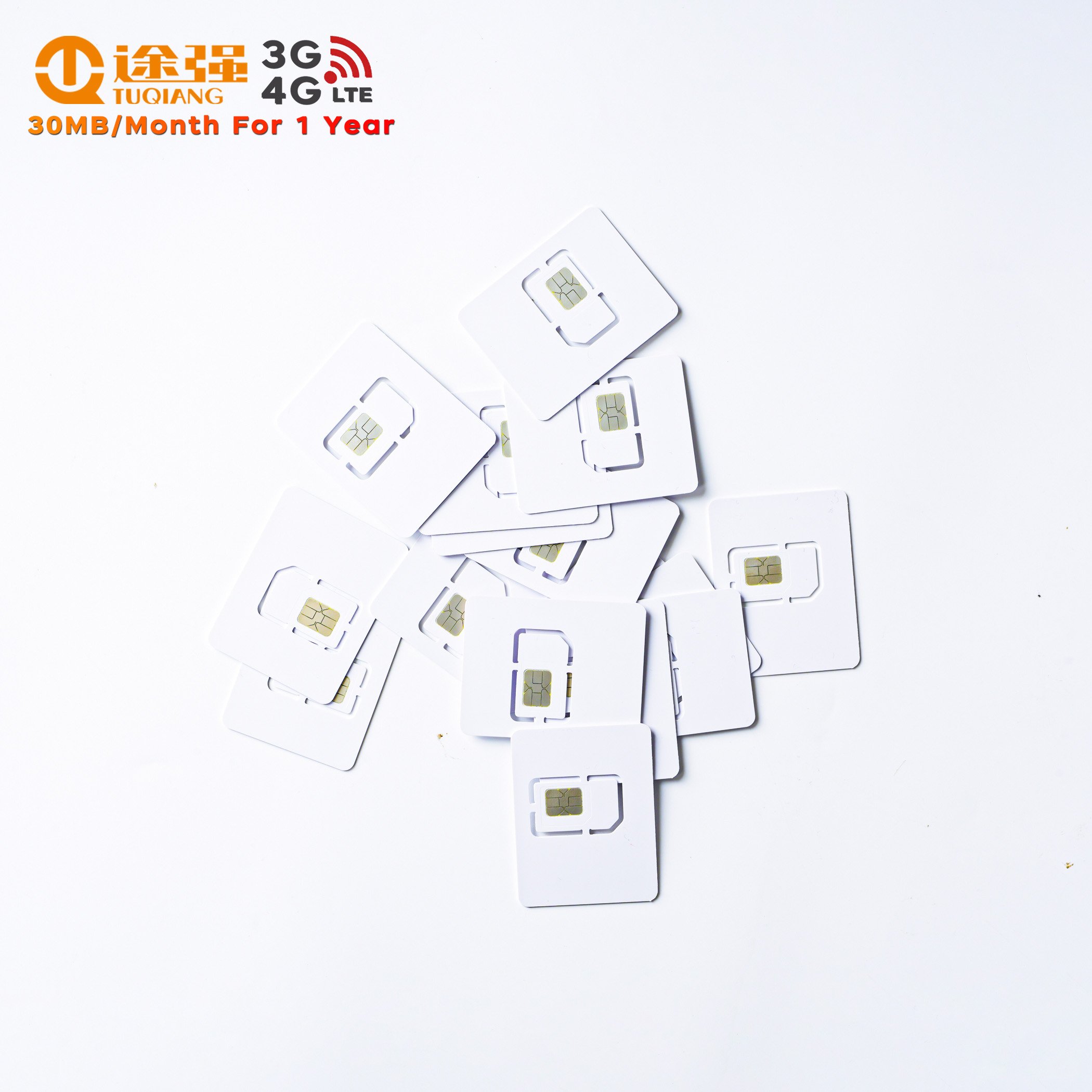 4G & 3G International SIM Card IOT Card 30MB/Month For One Year Use For GPS Tracker And Other Devices Global Roaming Use